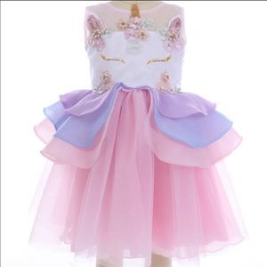 Brand new pink unicorn dress